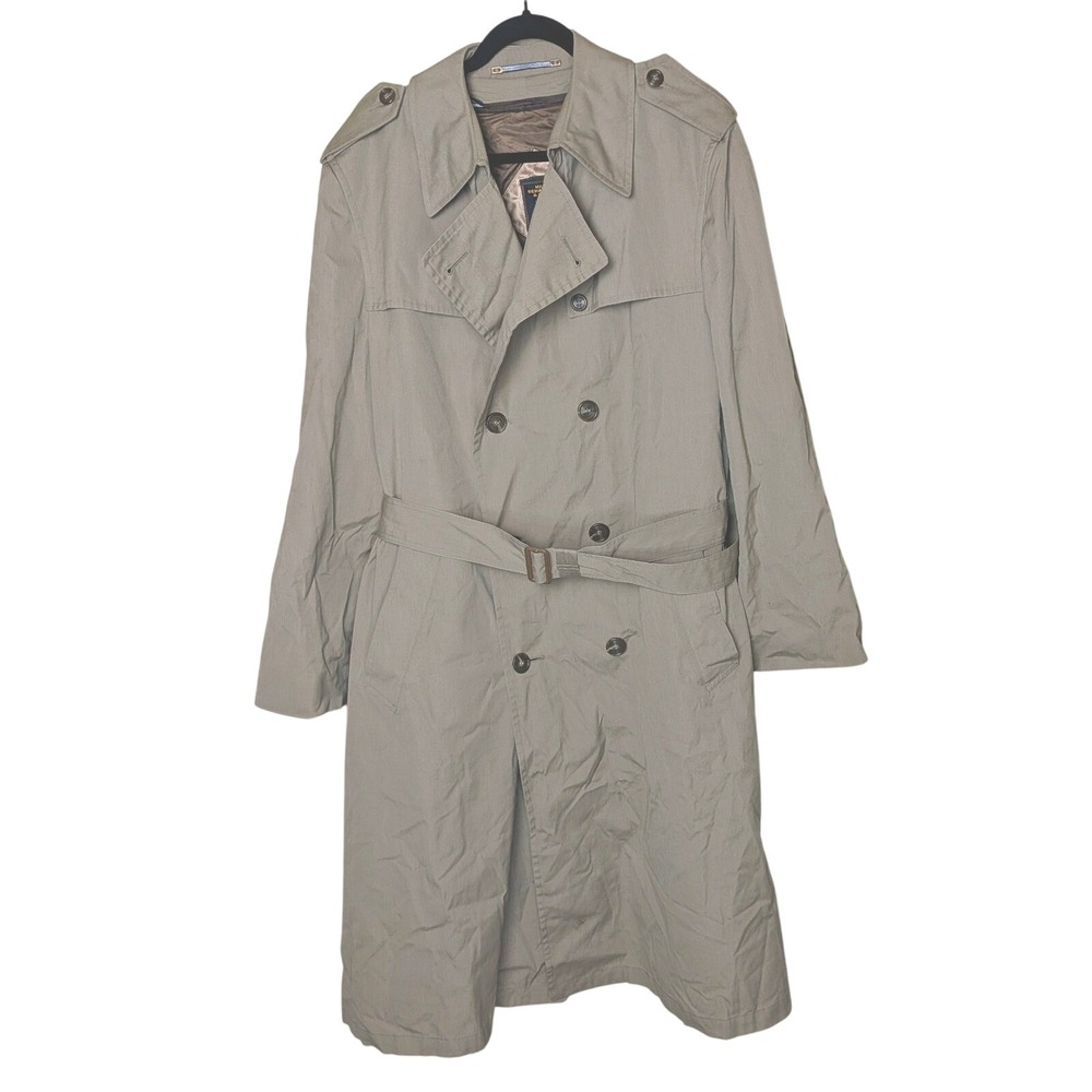 Hart Schaffner & Marx‎ Corporate Collection Trench Coat Men's 44L